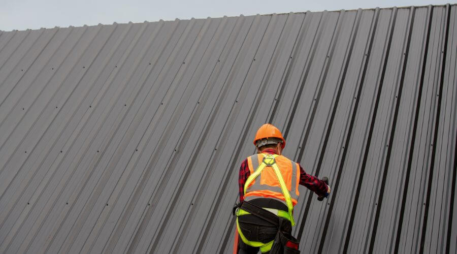 Professional metal roof installation services in West Topsham, VT